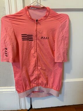 MAAP Women's Pink Cycling Jersey - Short Sleeve